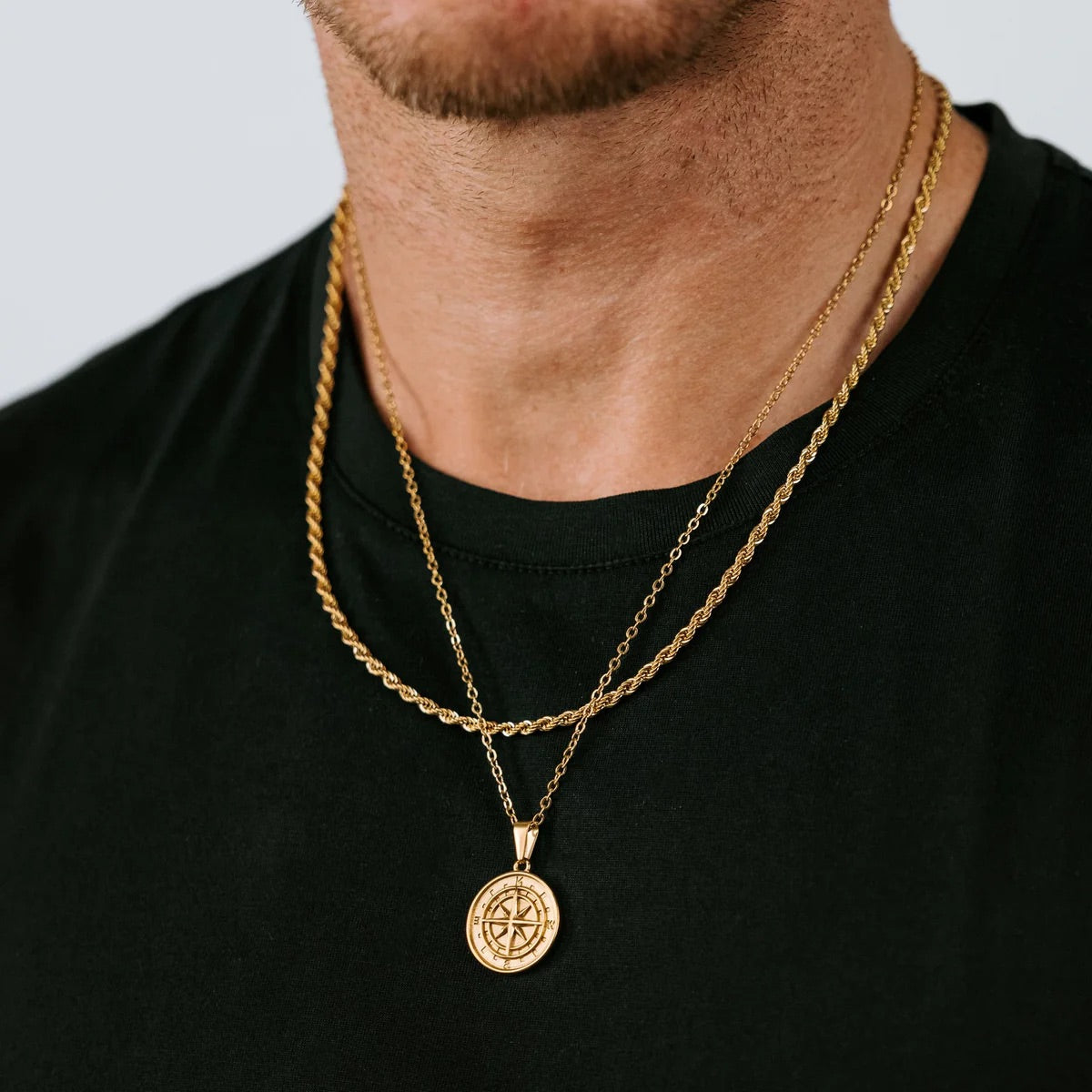 3mm Gold rope chain (unisex)