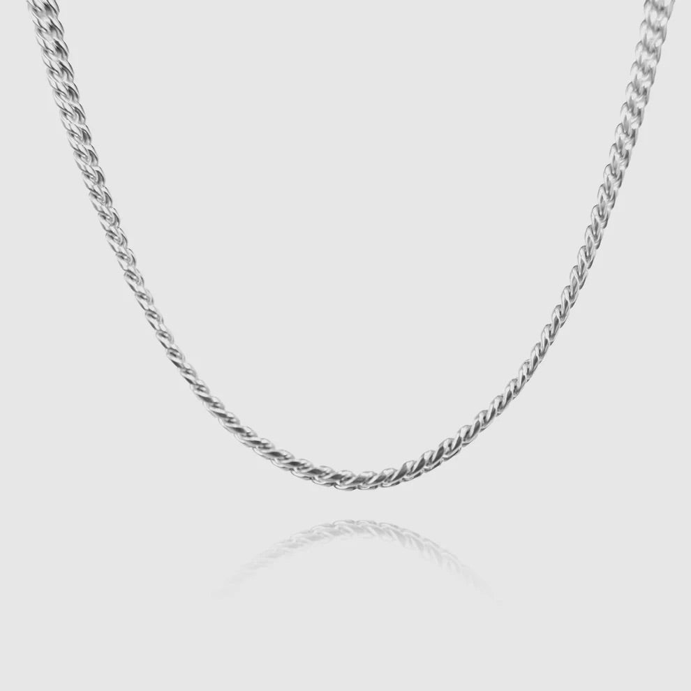 5mm Cuban Chain (Silver)