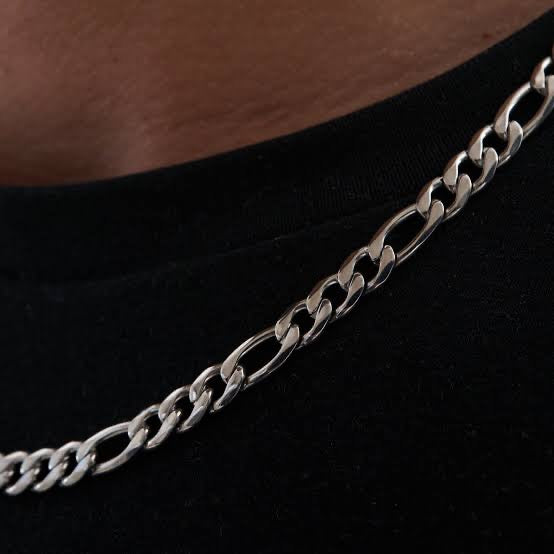 5mm Figaro Chain (Silver)