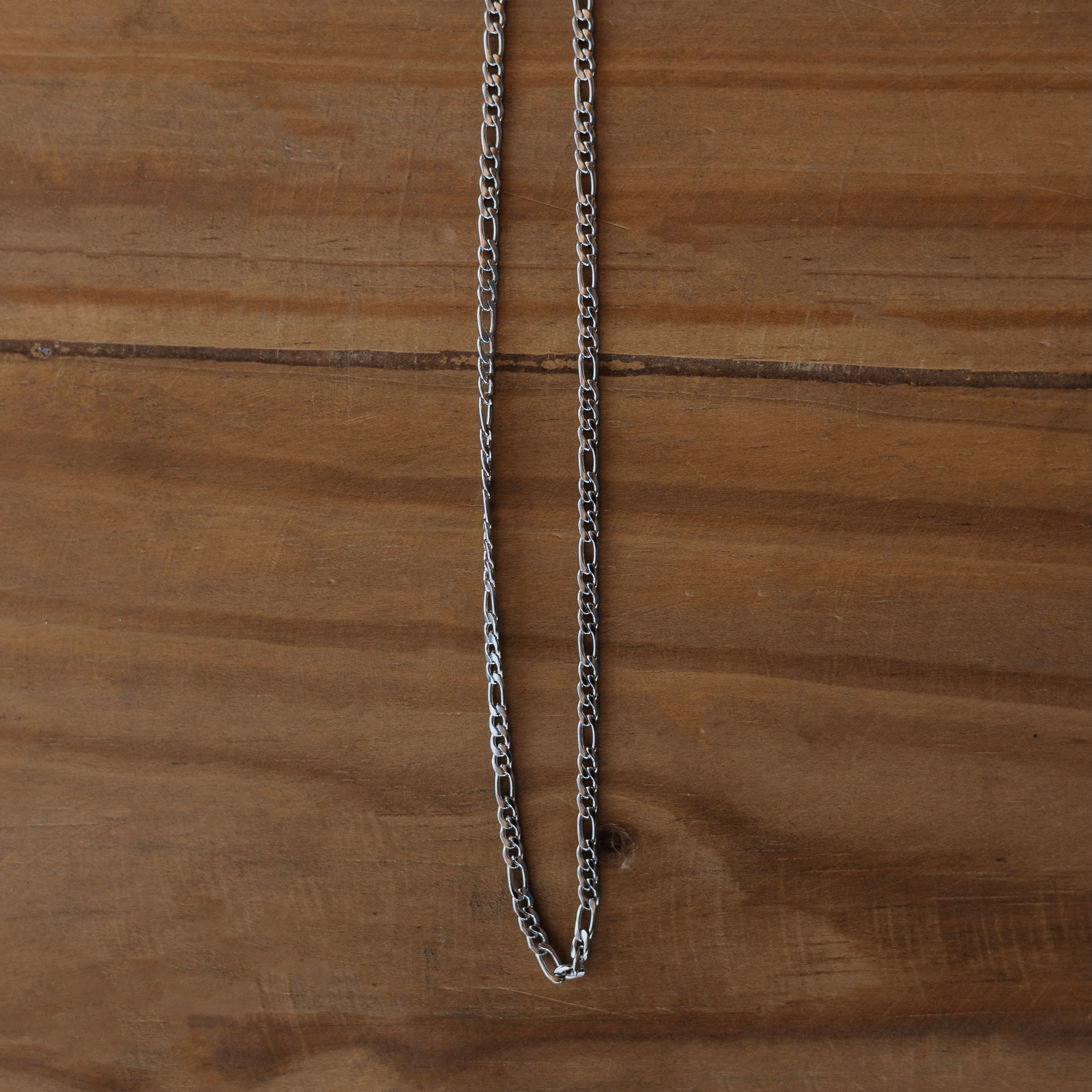 3mm Figaro Chain (Silver)