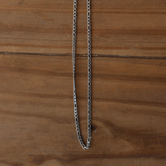 3mm Figaro Chain (Silver)