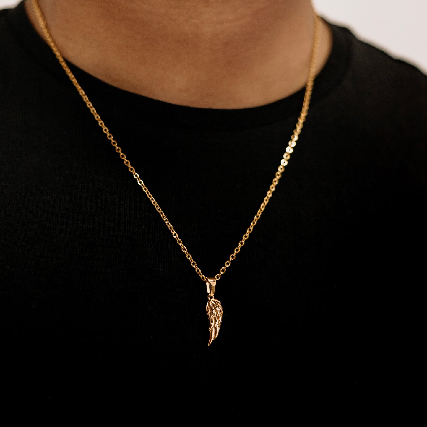 Gold Wing Necklace