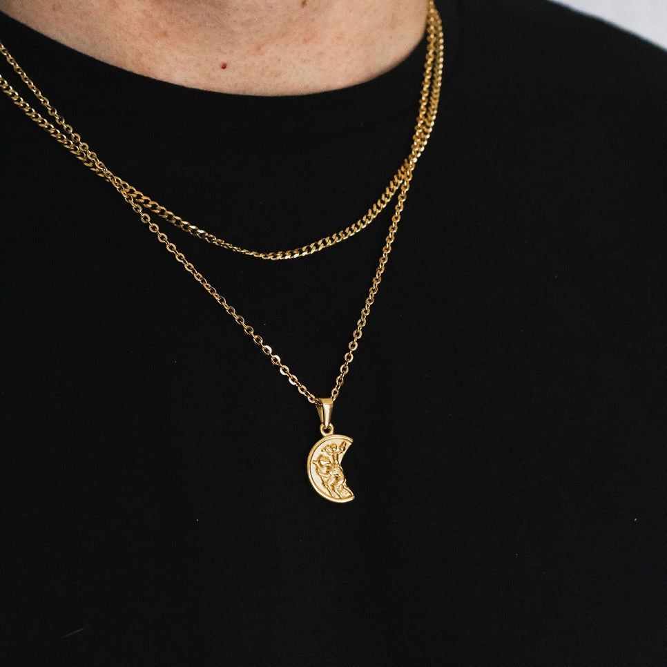 3mm Cuban Chain (Gold)