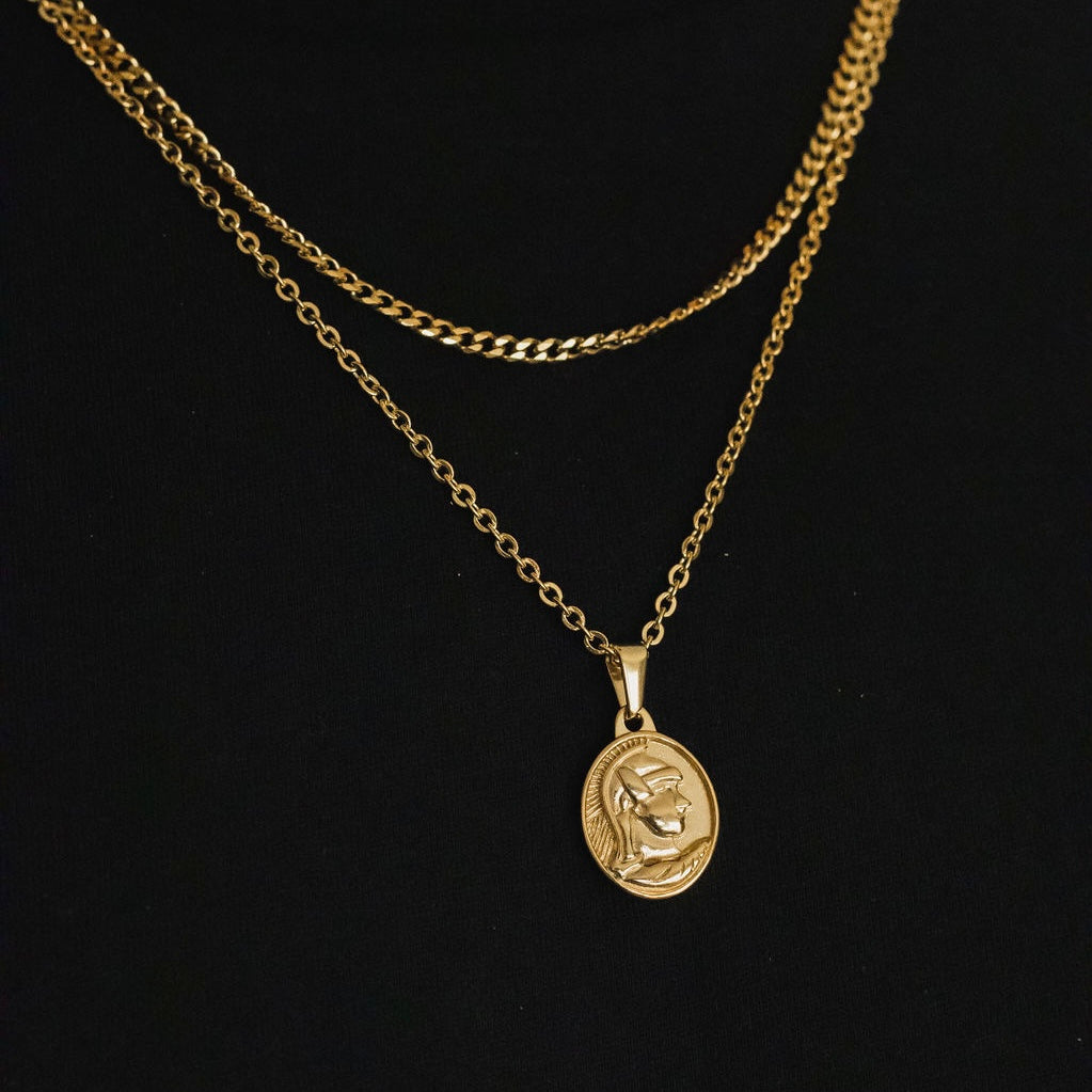 3mm Cuban Chain (Gold)