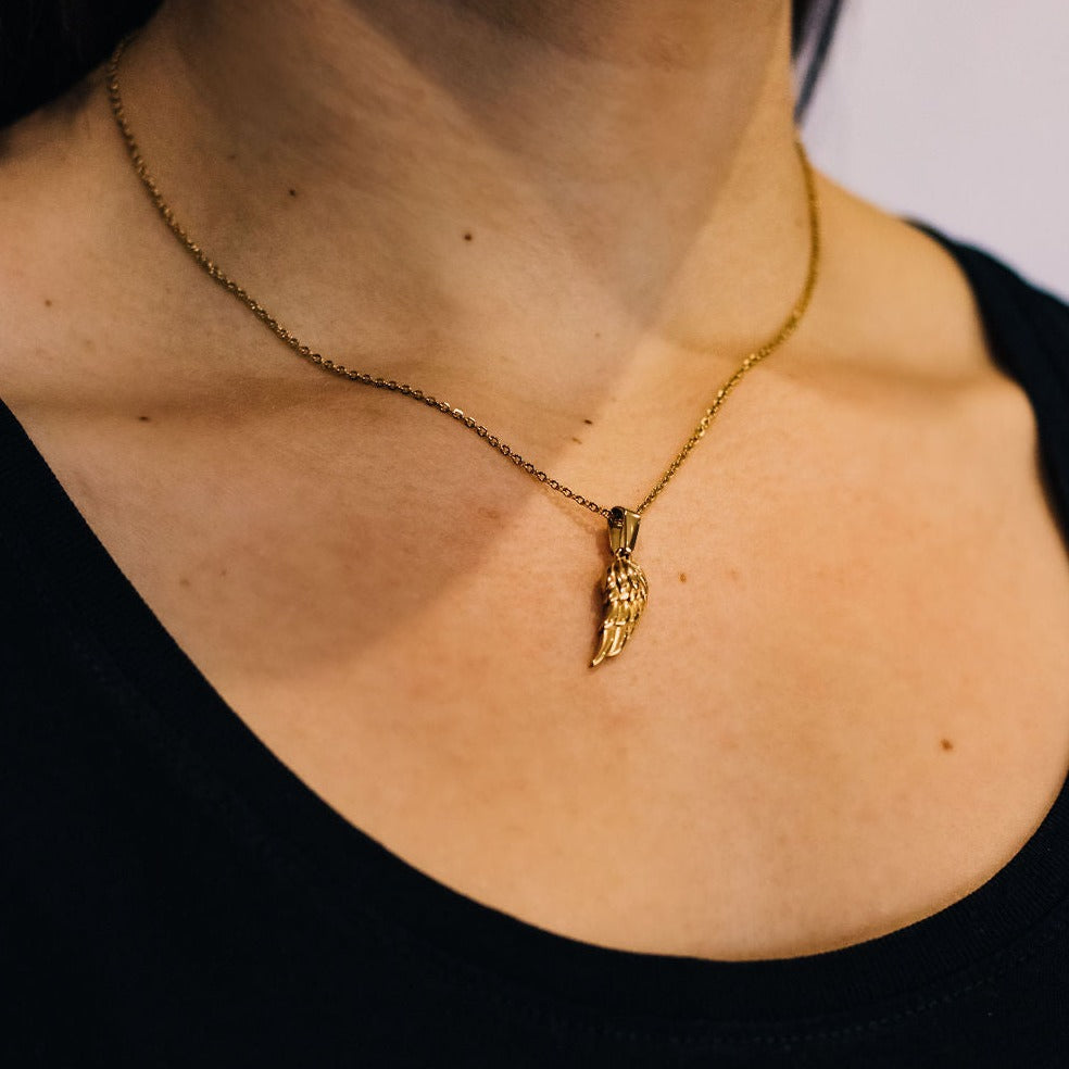 Gold Wing Necklace